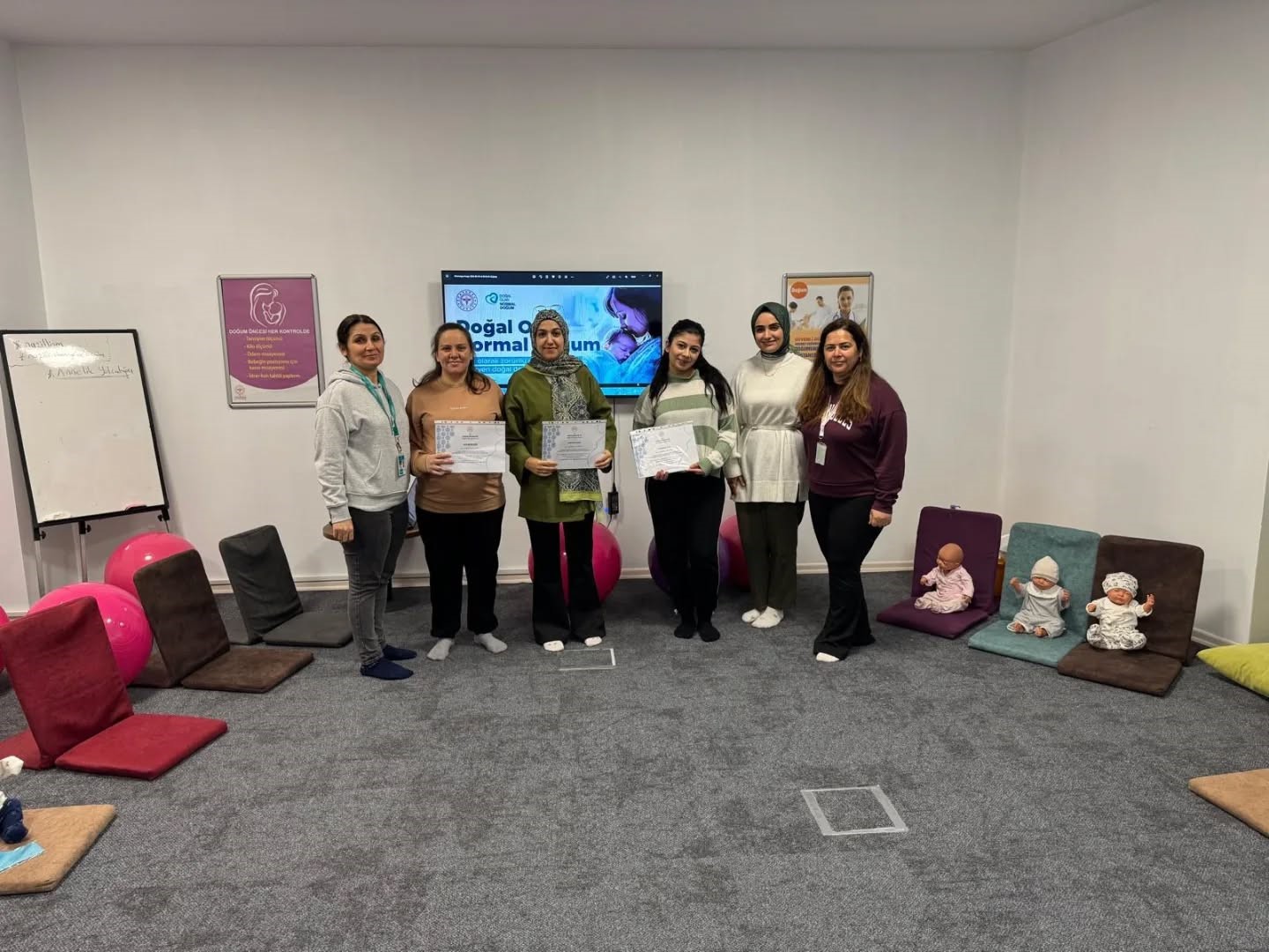 Nazilli’de Gebe Okulu eğitimleri aralıksız sürüyor
Nazilli’de Gebe Okulu eğitimleri aralıksız sürüyor