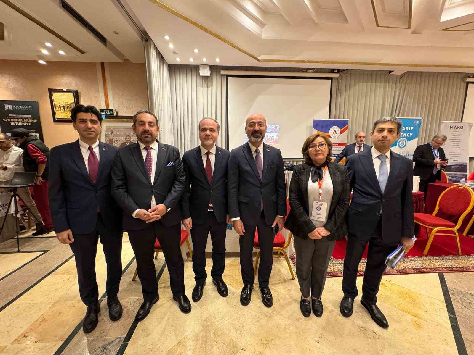 Niğde Ömer Halisdemir Üniversitesi Fas’ta öğrencilerle buluştu
Niğde Ömer Halisdemir Üniversitesi Fas’ta öğrencilerle buluştu