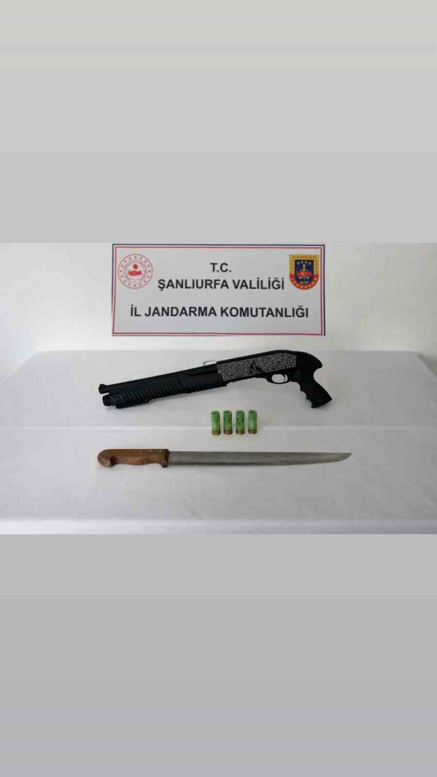 Şanlıurfa’da jandarma denetimi: 7 gözaltı
