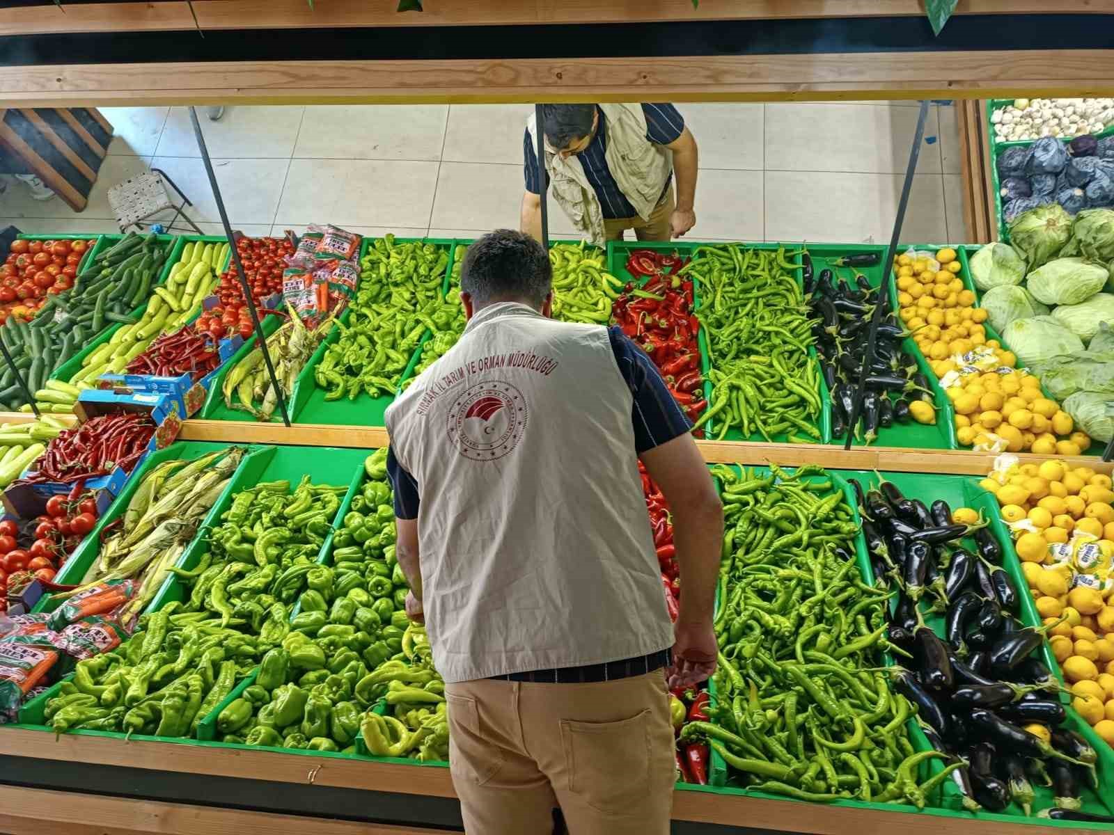 Şırnak’ta geçen yıl 5 binden fazla gıda denetimi gerçekleştirildi
