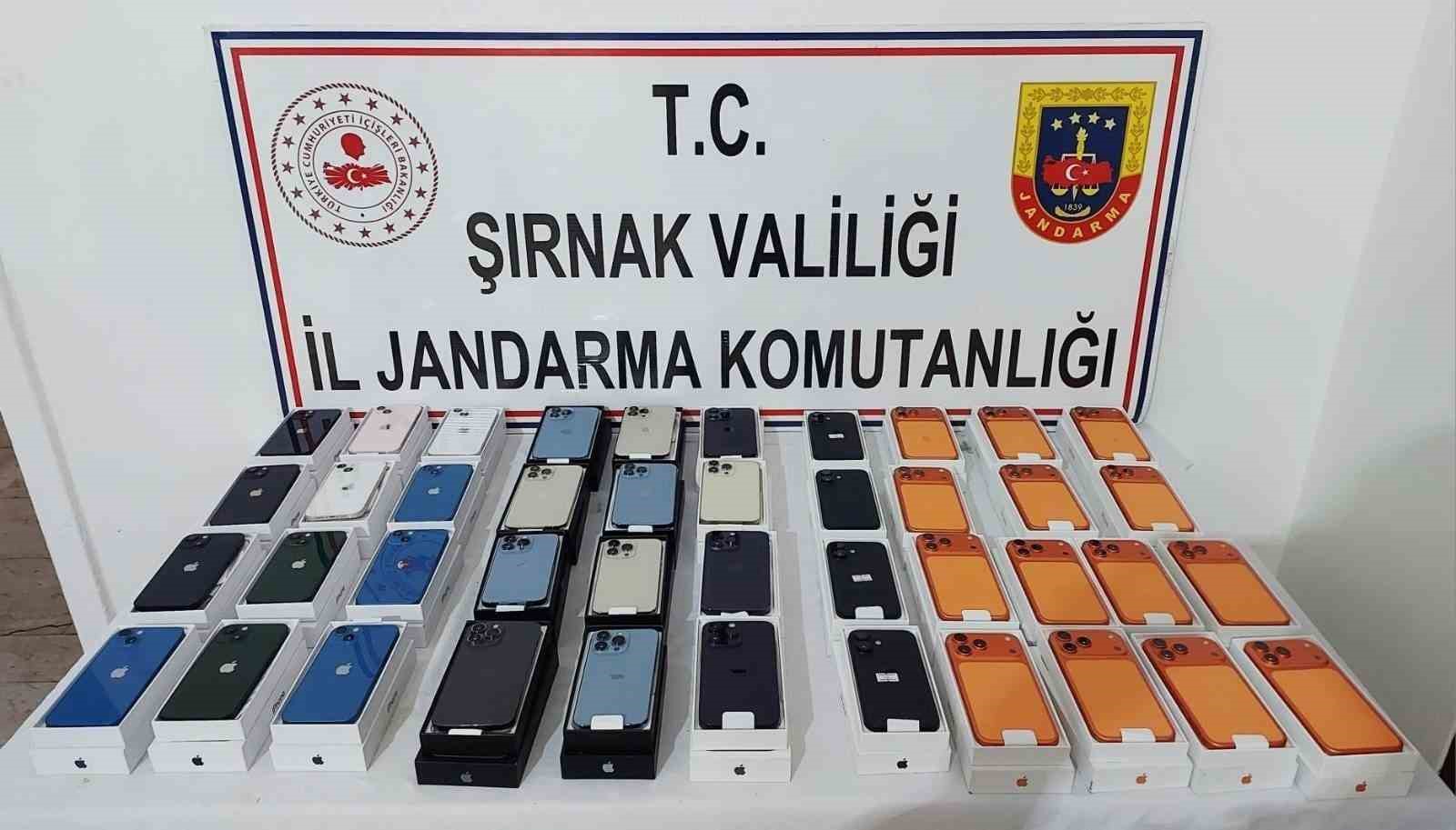 Şırnak’ta jandarma ekipleri 21 milyonluk kaçak ürün ele geçirdi
Şırnak’ta jandarma ekipleri 21 milyonluk kaçak ürün ele geçirdi