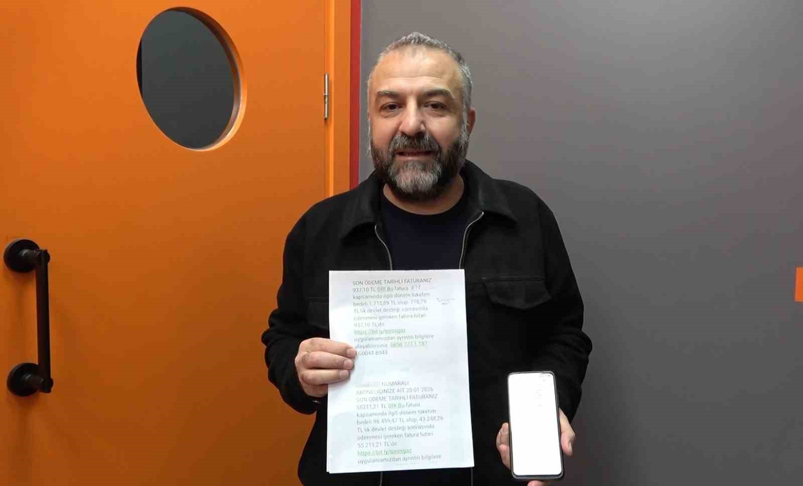 Torosgaz’dan 150 metrekarelik eve 98 bin liralık doğalgaz faturası
Torosgaz’dan 150 metrekarelik eve 98 bin liralık doğalgaz faturası