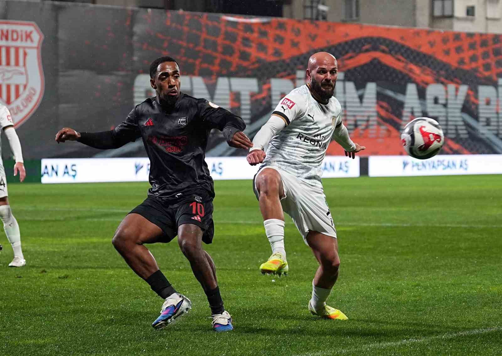 Trendyol 1. Lig: Pendikspor: 0 - Bodrum FK: 0
