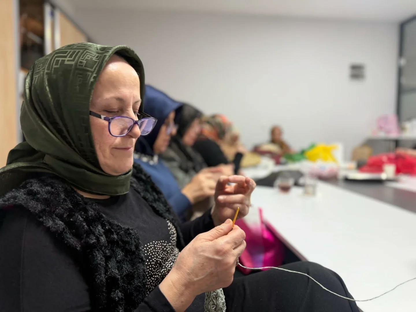 Yeşilyurt Belediyesi "El Sanatları Kursları" kış günlerinin vazgeçilmezi oldu
