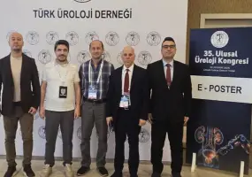 Harran Üniversitesi’nden 35. Ulusal Üroloji Kongresi’nde birincilik ödülü