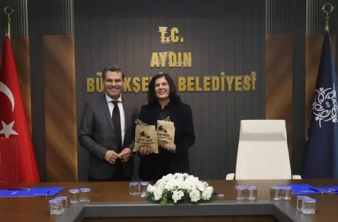 AK Parti Kuyucak yönetimi, Özlem Çerçioğlu’nu ziyaret etti