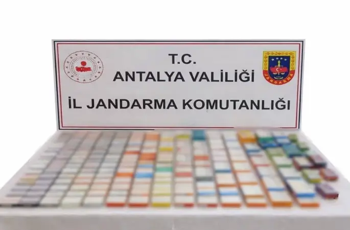 Alanya’da kaçakçılığa jandarmadan çifte operasyon
