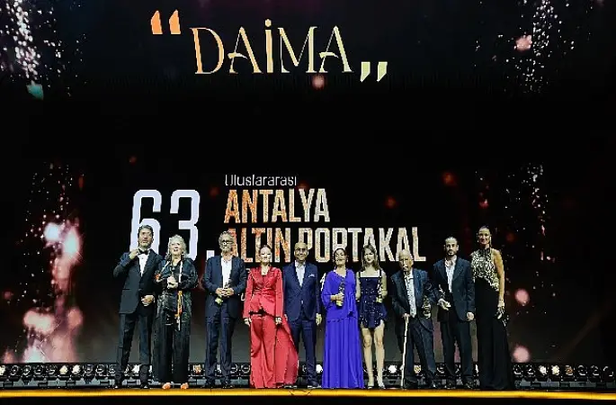 Altın Portakal 'Daima' diyerek Sinema Meşalesini 63. kez yaktı