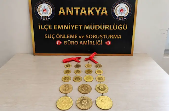 Antakya’da kaybolan altınlar  bulundu