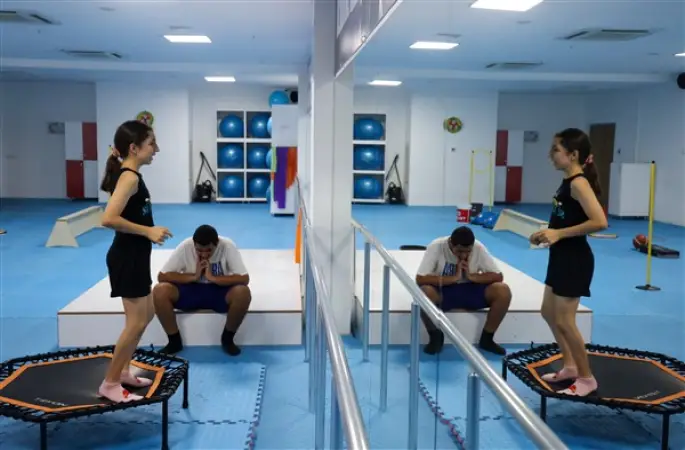 Antalya’da özel gereksinimli bireylere ücretsiz spor kursu