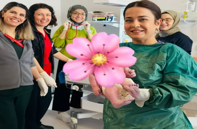 Aydın Şehir Hastanesi’nde ilk bebek dünyaya geldi
