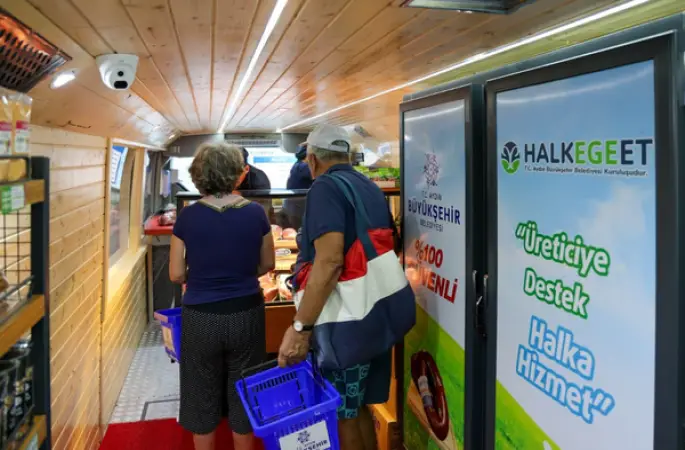 Aydın’da mobil "Halk Ege Et" vatandaşlarla buluştu