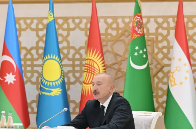 Azerbaycan ve Orta Asya devlet başkanlarının 8. İstişare Toplantısı yapıldı
