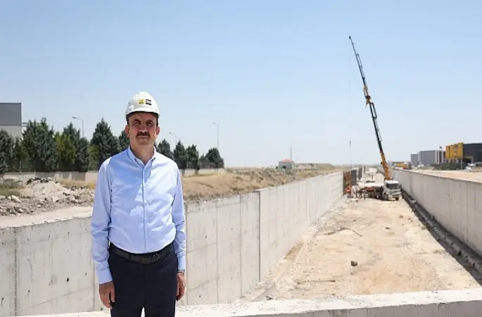 Başkan Altay, Keçili Kanalı Islah Çalışması ve Murat Kurum Caddesi'nde İncelemelerde Bulundu