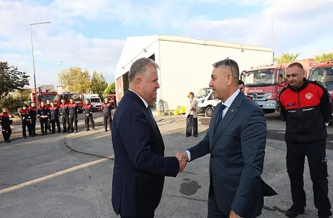 Başkan Balkan, İtfaiye Haftası'nda Kahraman İtfaiyecilerle Buluştu