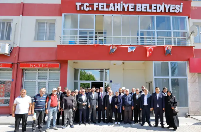 Başkan Büyükkılıç, Felahiye, Özvatan ve Akkışla'da muhtarlarla bir araya geldi