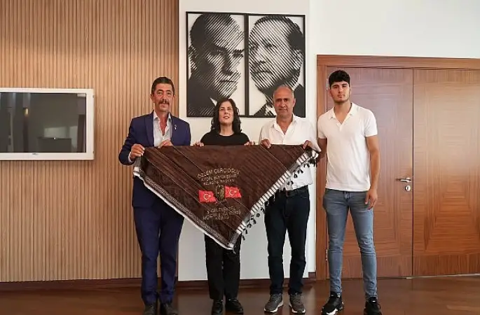 Başkan Çerçioğlu'na Çine Akçaova ve Altınabat Mahallesi Muhtarlarından Ziyaret