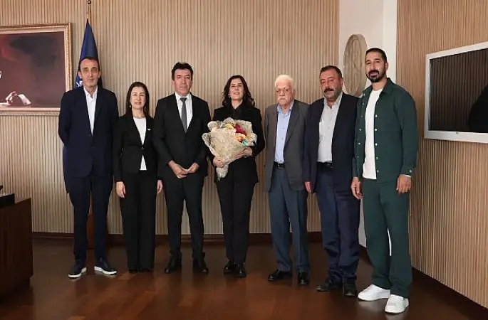 Başkan Çerçioğlu'na Nazilli Lokantacılar ve Kasaplar Odası Başkanı Arslan'dan ziyaret