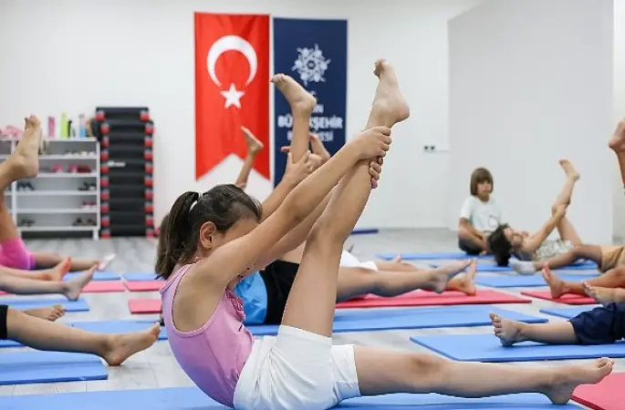 Başkan Çerçioğlu'ndan Çocuklara Ücretsiz Jimnastik Eğitimi