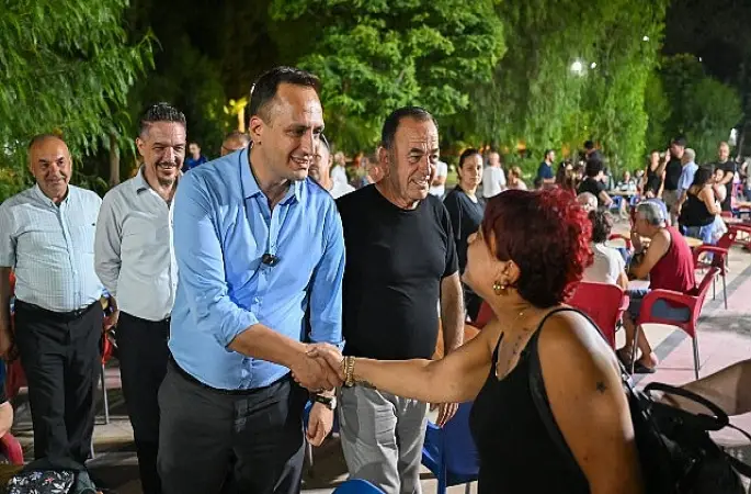 Başkan Eşki'den Çamdibi çıkarması:  "Halkımızın içinde, Bornova'nın hizmetindeyiz"