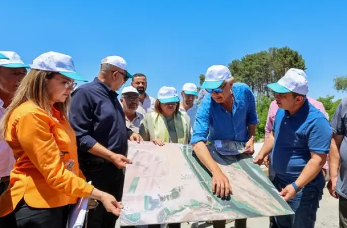 Başkan Şahin, Karkamış Kuş Gözlem Noktası'ndaki çalışmaları inceledi