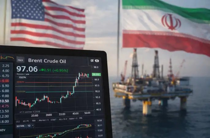 Brent petrolde 102 dolar, altında 4.500 dolar direnç olarak izleniyor