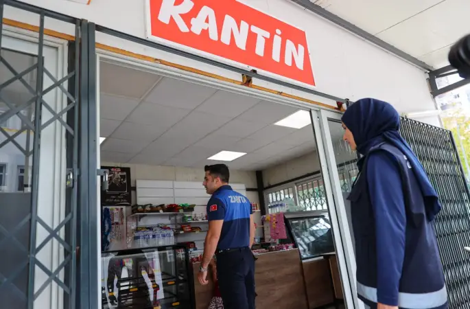 Buca’da okul kantinlerinde denetim yapıldı