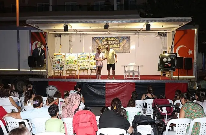 Çiğli'de Mahalle Tiyatro Günleri Yüzlerce Çocukla Buluştu