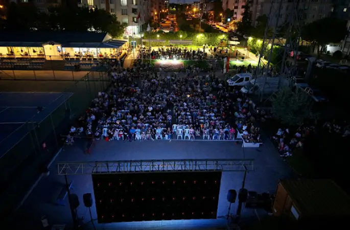 Çorlu'da Açık Hava Sinema Günleri sürüyor