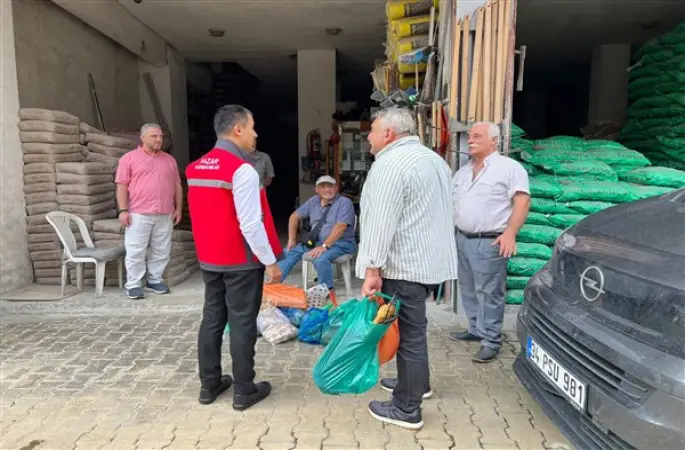 Derepazarı’nda sel ve heyelan sonrası çalışmalar değerlendirildi