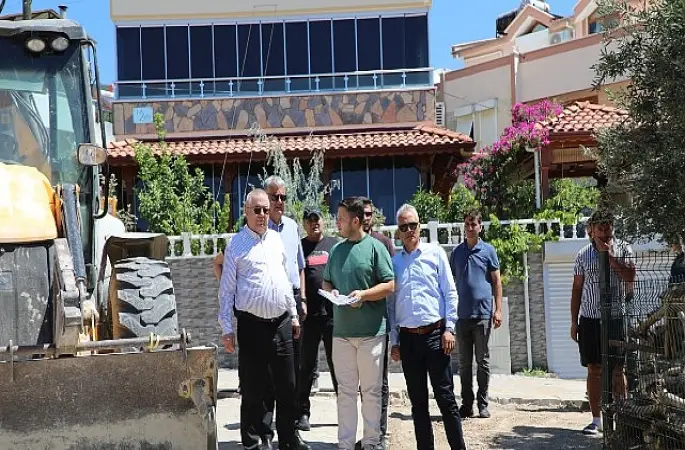 Edremit Belediyesi yaza hazırlanıyor