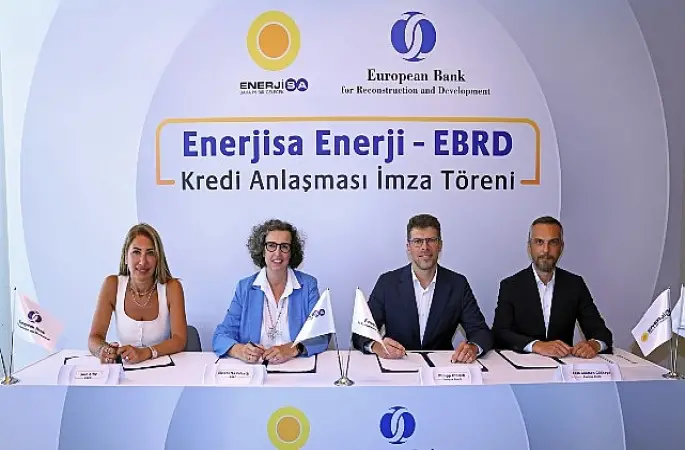 Enerjisa Enerji, elektrik dağıtım yatırımları için EBRD'den 7 yıl vadeli 207 milyon dolarlık finansman sağladı