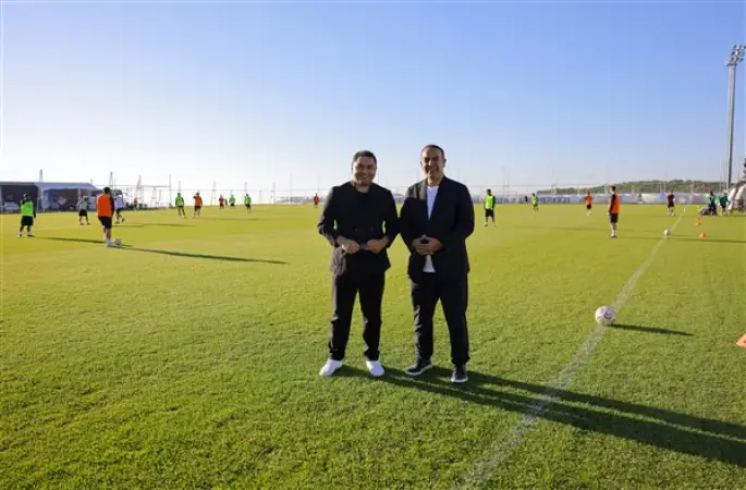 Erciyes Yüksek İrtifa Kamp Merkezi spor dünyasından isimleri ağırladı