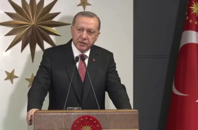 Erdoğan, Şile Belediye Başkan Vekili Sacit Terzi’yi kabul etti