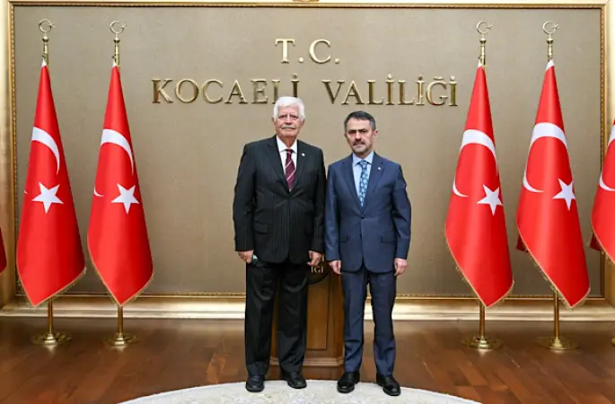 Eski Sağlık Bakanı Dinç’ten Vali Aktaş’a ziyaret