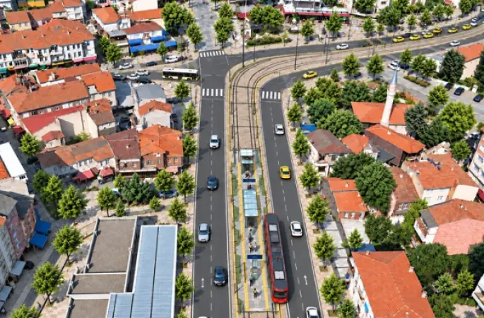 Eyüpsultan-Bayrampaşa tramvay hattında çalışmalar sürüyor