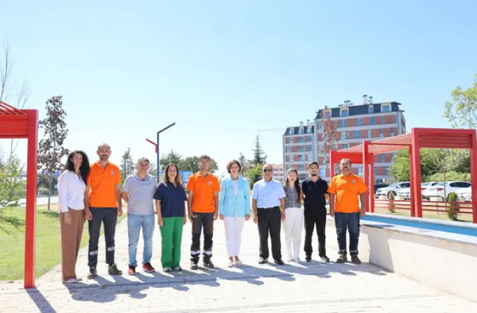 Gündoğdu'daki kentsel dönüşüm yeşil alanlarla güçleniyor
