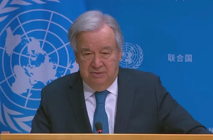 Guterres: Çatışmalar derhal sona ermeli