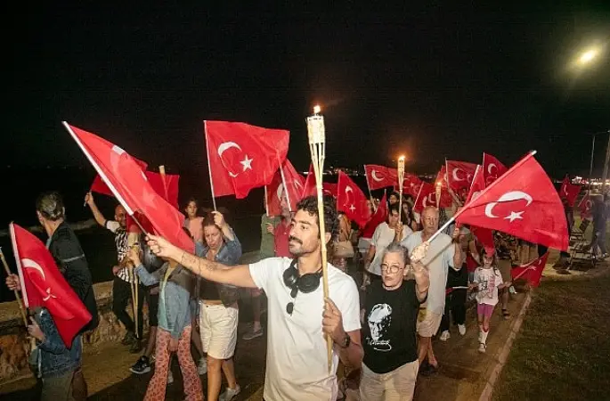 Güzelbahçe'de 30 Ağustos Coşkusu