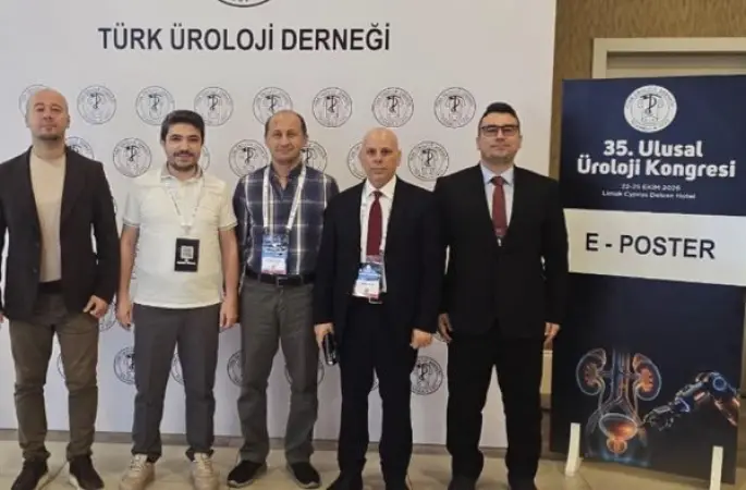Harran Üniversitesi’nden 35. Ulusal Üroloji Kongresi’nde birincilik ödülü