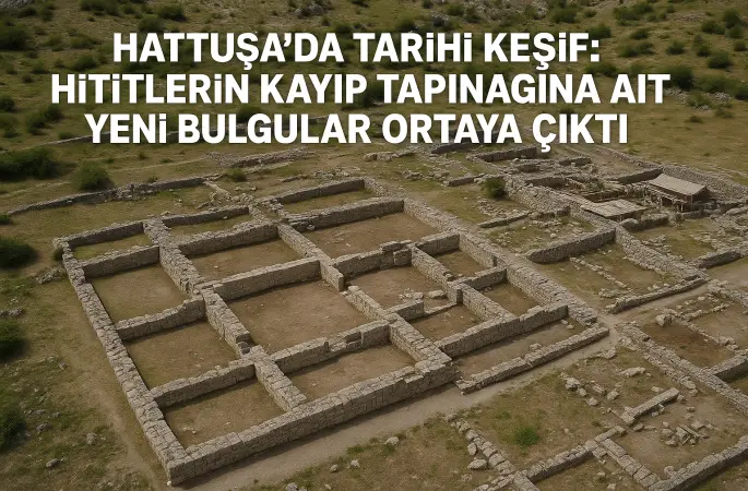 Hititlerin Kayıp Tapınağına Ait Yeni Bulgular Ortaya Çıktı