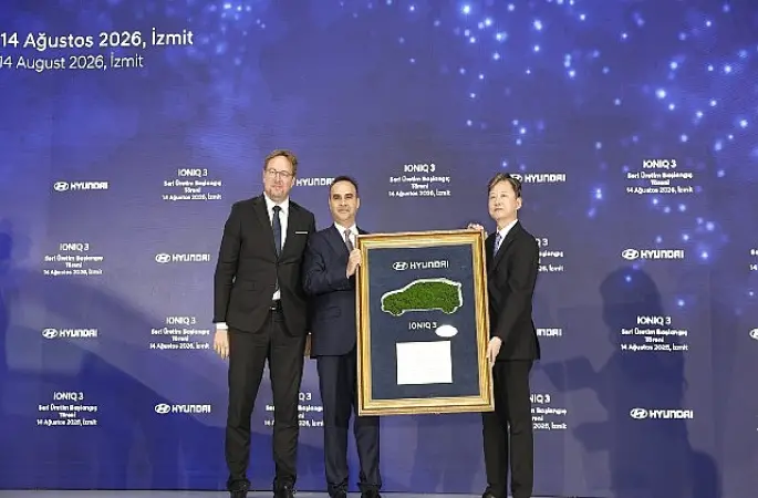 Hyundai Motor Türkiye, İlk Elektrikli Aracı IONIQ 3'ün Üretimine Başladı.