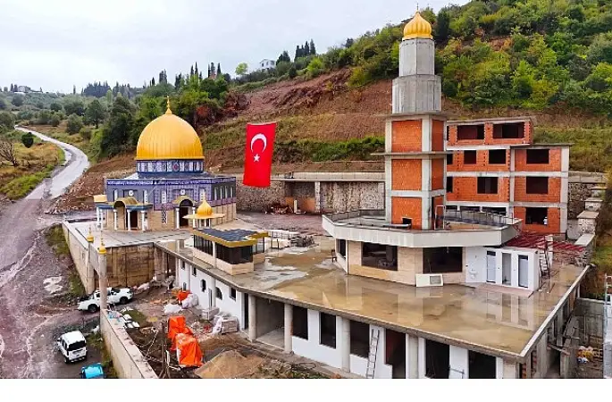 Karamürsel Aksa Camii Büyükşehir'le yükseliyor
