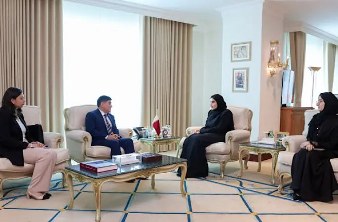  Katar’da Türkiye’nin Doha Büyükelçisi Göksu ile görüşme gerçekleştirildi