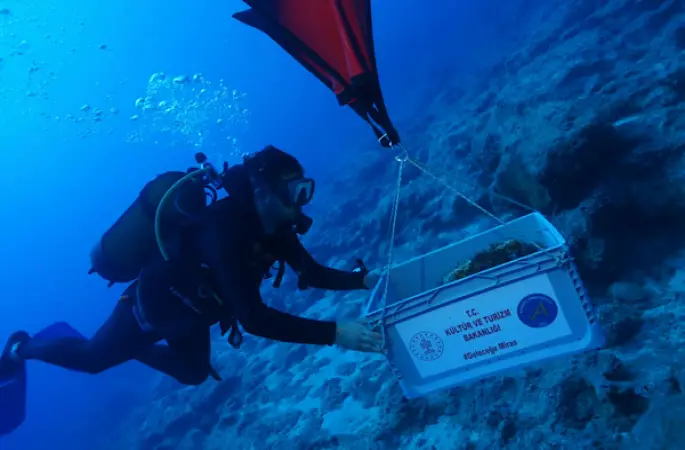 Kekova’da 4 bin 700 yıllık amforalar bulundu