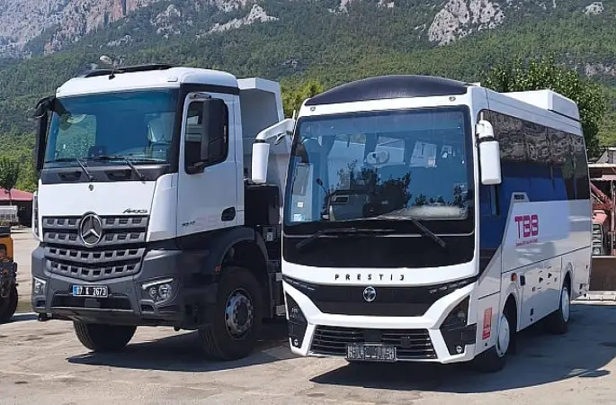 Kemer Belediye araç filosu genişliyor 