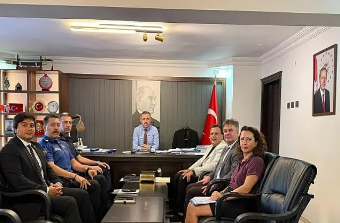 Kemer'de “İlçe Okul Güvenliği" toplantısı 