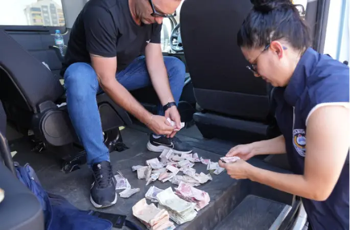 Kepez'de dilencilere yönelik denetim sürüyor