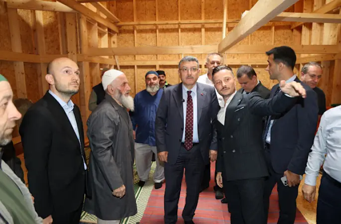 Kırklar Mescidi’nin yeniden inşasında çalışmalar sürüyor