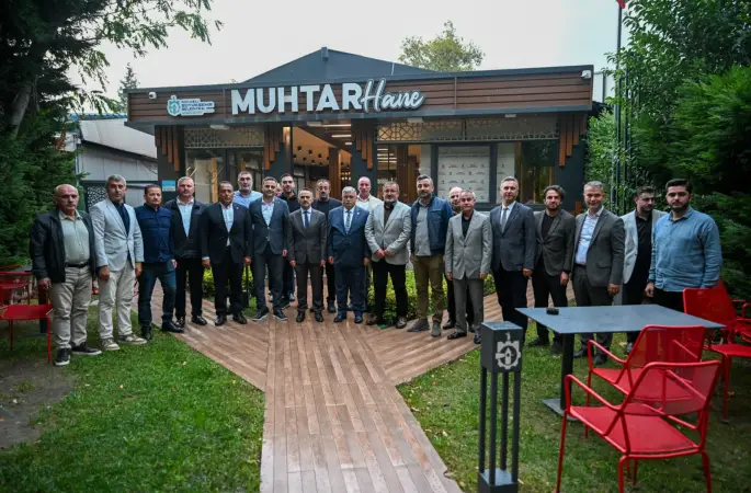 Kocaeli Valisi Aktaş, Kocaeli’de muhtarlarla bir araya geldi